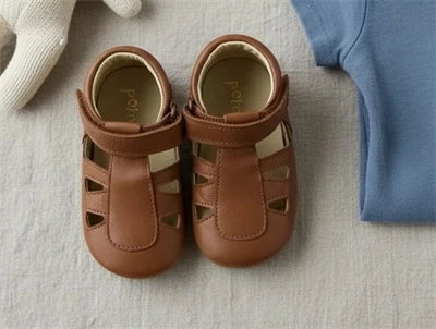 Pom Pom camel hjemmesko