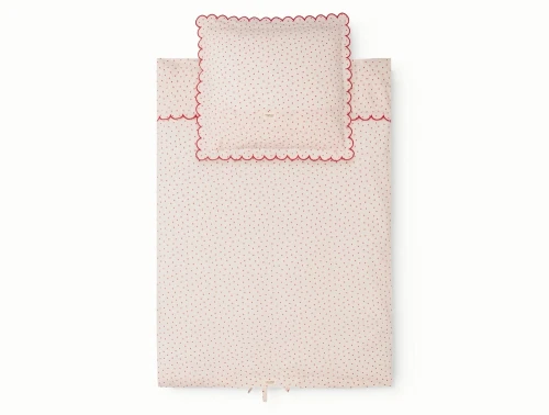 MarMar baby sengetøj happy hearts med hjerteprint