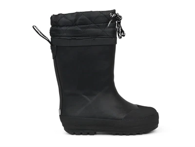 Angulus vintergummistøvle i sort med uldfoerAngulus vintergummistøvle i sort med uldfoer