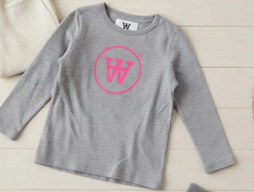 Wood Wood t-shirt Kim grey melange