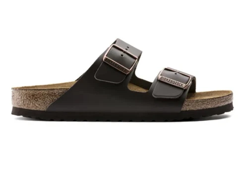 Birkenstock Arizona brun lædersandal med spænder
