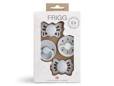 FRIGG powder blue babys første sut Moonlight sailing (4-pack)