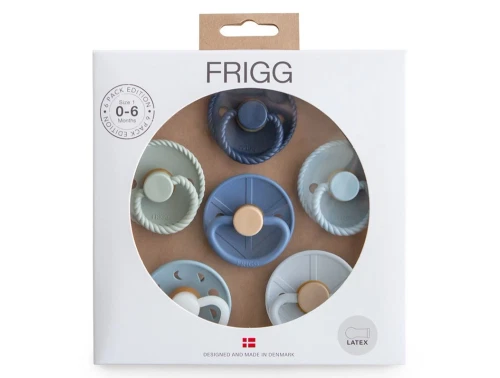 FRIGG 6-pack sutter endless sea i blå og grønne nuancer