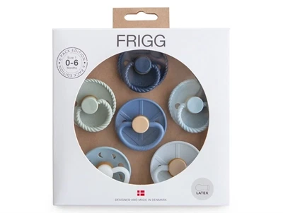 FRIGG 6-pack sutter endless sea i blå og grønne nuancer