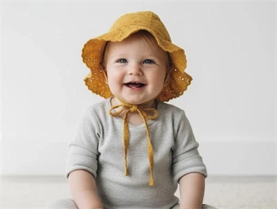 Soft Gallery babysolhat Val sunflower