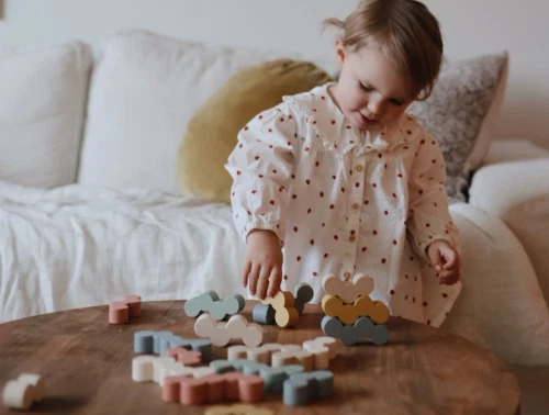 Mushie balanceklodser i træ