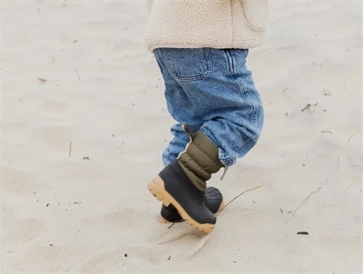 Grøn oliven vinterstøvle fra Angulus