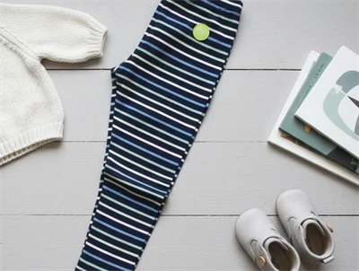 Wood Wood navy stripes leggings Ira
