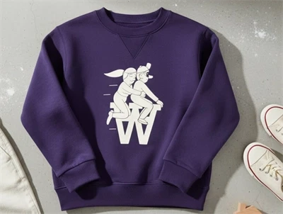 Wood Wood plum sweatshirt Rod HuskMitNavn