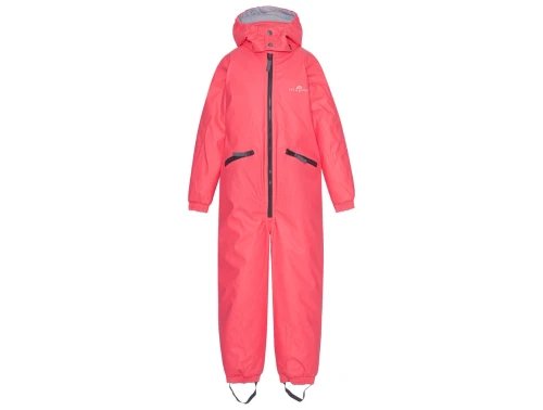 VER de TERRE gummiflyverdragt flamingo med svejsede sømme set forfra