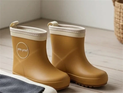 Pom Pom vintergummistøvle mustard