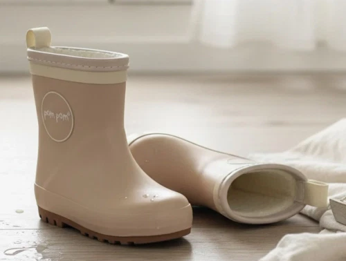 Pom Pom vintergummistøvle rose