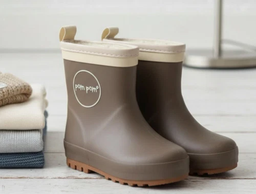 Pom Pom vintergummistøvle brun