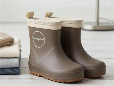 Pom Pom vintergummistøvle brun