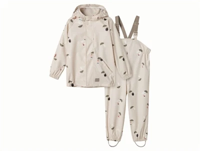 MarMar regnsæt i rainy moomin med jakke og regnbukser