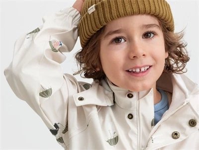 MarMar regnjakke i rainy moomin print på barn