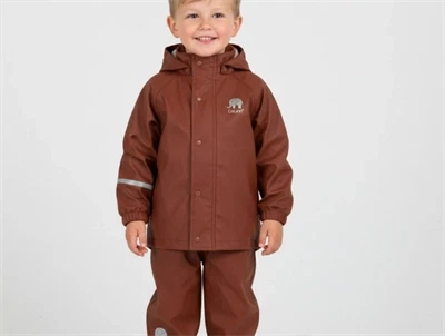 CeLaVi regnsæt tortoise shell med aftagelig hætte