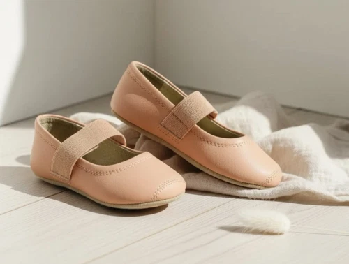 Bisgaard ballerina nude med elastik