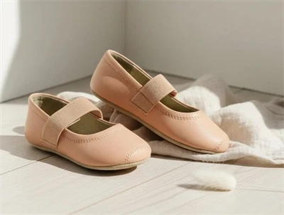 Bisgaard ballerina nude med elastik