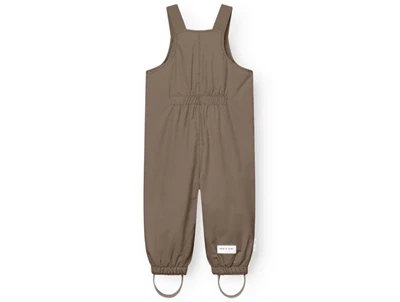 Min iA Ture Walenty vinterovertræksbukser i morel-grey med seler bagfra