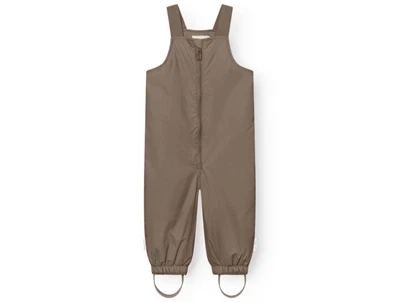 Min iA Ture Walenty vinterovertræksbukser i morel-grey med seler forfra