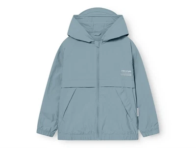 Mini A Ture Matasla uv overgangsjakke i arona blue set forfra