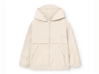 Mini A Ture Matasla uv overgangsjakke i papyrus white set forfra