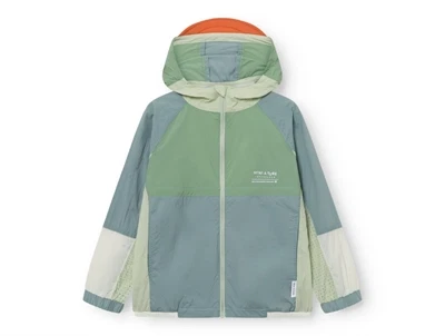 Mini A Ture Matmulti uv overgangsjakke i arona blue col. b. set forfra