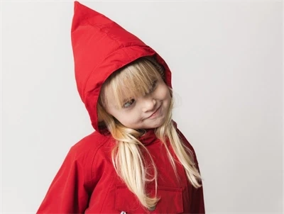 Mini A Ture Wang vinterjakke i chili pepper på barn