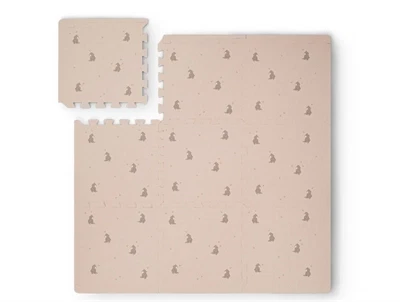 That’s Mine Alva legegulv bees and bears i beige med print