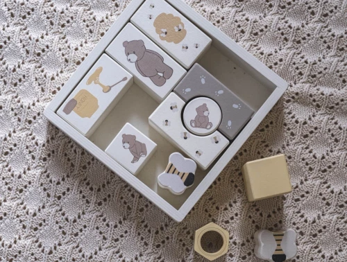 That\'s Mine Alfie aktivitetsklodser bear i træ