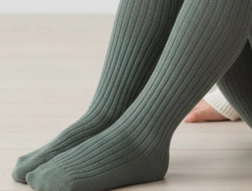 MP strømpebukser bomuld agave green