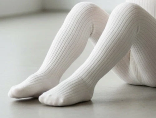 MP strømpebukser bomuld snow white