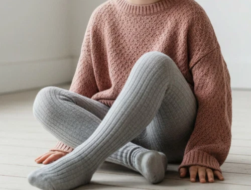 MP strømpebukser bomuld grey