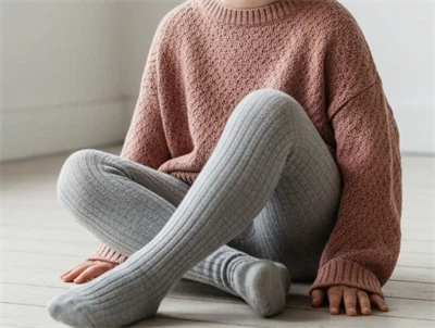 MP strømpebukser bomuld grey