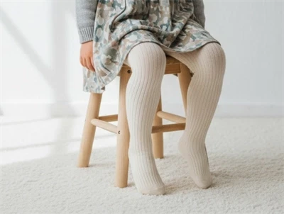 MP strømpebukser bomuld pink champagne