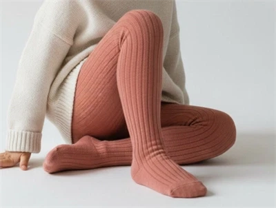 MP strømpebukser bomuld canyon rose