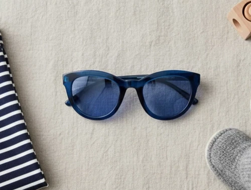 Mads Nørgaard dark blue solbriller Das (voksen)