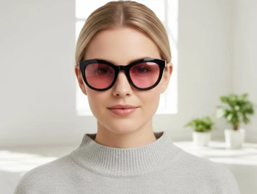 Mads Nørgaard black/light pink solbriller Das (voksen)