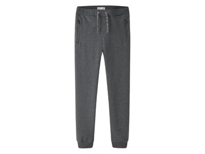 Name It sweatpants dark grey melange med snøre