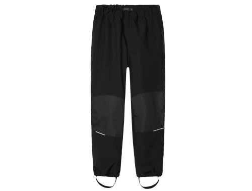 Name It softshellbukser sort med refleksdetaljer
