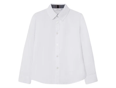 Name It skjorte hvid med knapper foran