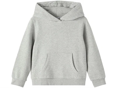 Name It grey melange hoodie sweatshirt