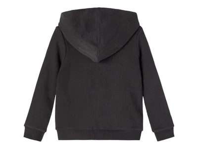 Name It black hoodie sweatcardigan