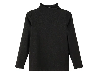 Name It black glitter slim top