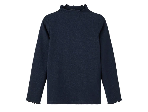 Name It dark sapphire glitter top