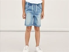Name It light blue denim jogger denimshorts