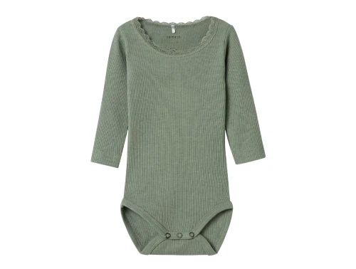 Name It lily pad melange rib body