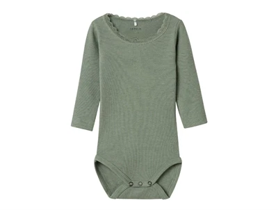 Name It lily pad melange rib body