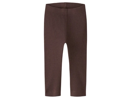 Name It leggings french roast med ribstrik